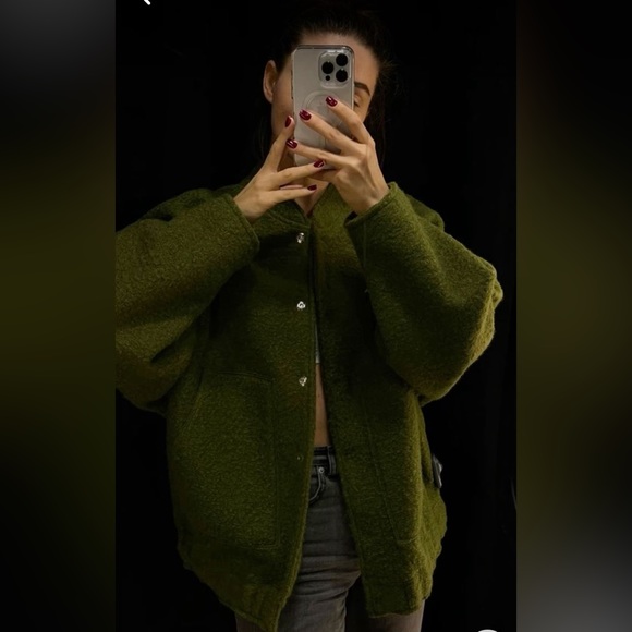 *SOLD* Zara Bomber Jacket - Picture 2 of 4